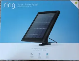 Bhpx11849mg010475 Ring Super Solar Panel For Spotlight Cam Battery Weather Resistant