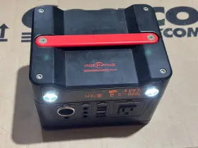 Rp300w Rockpals 300w Portable Generator Lithium Power Station 280wh Cpap Back