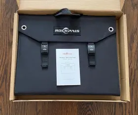 Sp003 Rockpals 100w Foldable Solar Panel Charger Complete And Tested