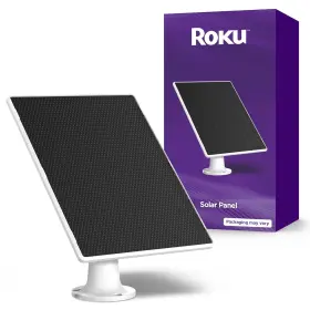 Roku 829610008783 Solar Panel Usb-c 2025 For Battery Camera And Plus