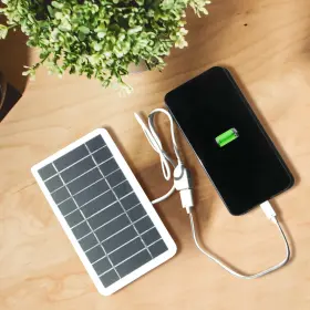 Rondaful 313027464459 Compact 2w Solar Panel Charger For Outdoor Adventures And Diy Projects