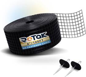 Rotak 860011054948 Critter Guard - 4in X 100ft Solar Panel Bird With Fastener Clips Galv