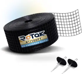 Rotak 860011054948 Critter Guard - 4in X 100ft Solar Panel Bird With Fastener Clips Galv