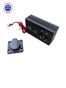 Bc-dc-10 Rs Battery Charger 10 Amp Panel Mount 12v For Hydraulic Dump Trailer Car Marine