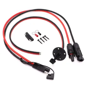 Ruikarhop 699927258122 2ft/60cm Solar Conector To Sae Adapter 10awg Cable 10 Awg We
