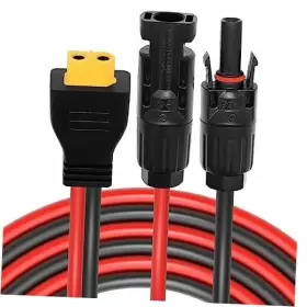 Ll0781 Ruikarhop Solar Pannel Charge 10ft 12awg Cable Connector To Xt60