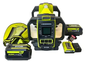 Ryi1802b6 Ryobi 40v Battery Power Station Inverter Generator Two 6 Ah Batteries