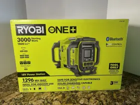 Ryi1818bt Ryobi 18v Power Station 3000 Starting Watts 1800 Run 649.00 Msrp Read