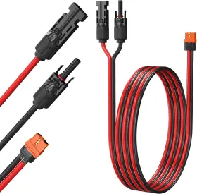 Ryx-150 Ryx 313108857835 Ecoflow Solar Charge Cable Connector To Xt60i Adapter 2.5m/8ft