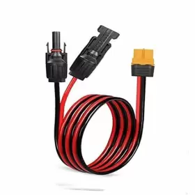 Rx-013 Ryx Solar To Xt60 Charge Extension Cable 12awg Compatible With Mc-4 10 Feet