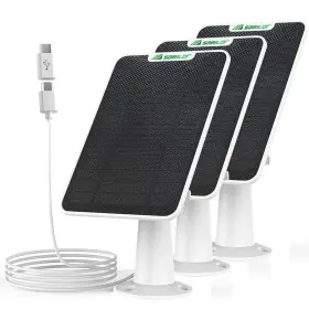 Sabilor 768572190009 Solar Panel For Security Camera Compatible With Eufycam 2c/2c Pro/e40/e20/2/2
