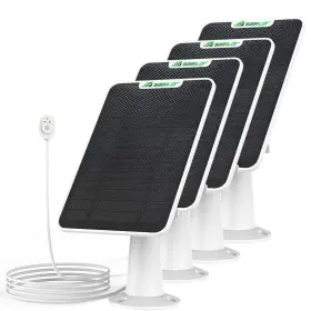 Ip65 Sabilor 768572190108 6w Solar Panel Charger For Arlo Camera Waterproof Power Charging