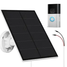 Sankaba-rd000456 Sankaba 5w Solar Panel Charger Compatible With Ring Video Doorbell 3/3 Plus /4 Batter