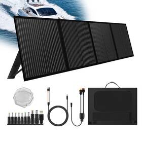 Saronic 200wfolding 200w 12v Solar Panel Foldable Off-grid Kit For Power Station Camping Rv
