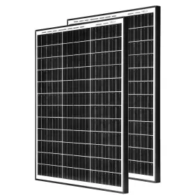 2x120w Saronic 240w Solar Panel Mono Battery Charging For Rv Boat Caravan Roof Off-grid