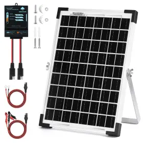 Betop-10w Saronic 12a 10w Solar Panel Kit Trickle Charger Battery Controller Maintainer Boat Rv Us