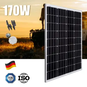 Betop170w Saronic Zdq 1t2t 170w Watt Mono Solar Panel Pv 12v Battery Charger Home Boat Caravan Rv Off-grid