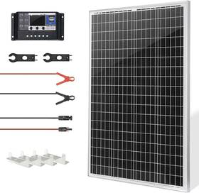 Saronic Btop100w 30a 100w Watt Mono Solar Panel 12v Battery Charger Home Boat Rv Off Grid Refurbished