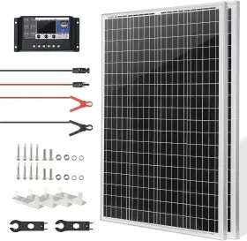 Watt12v Saronic Btop100wx2 30a 200w Monocrystalline Solar Panel 100w 2pcs For Caravan Rv Refurbished