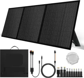 Btop160wkfolding3 Saronic 160w Solar Panel Foldable Home Off-grid For Power Station Cmaping Refurbished