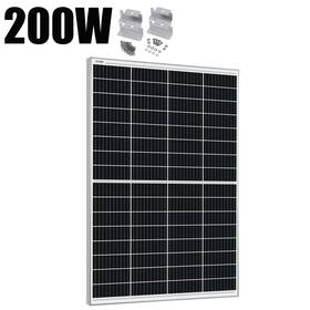 Saronic Btop200white-1070 4pcsz 200w Solar Panel Mono 12v Trickle Charger Battery Boat Us Refurbished