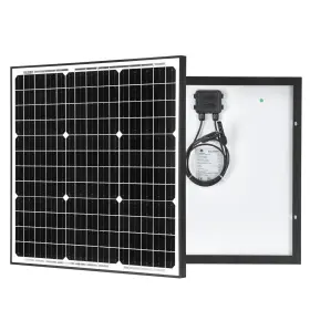 Btop50w Saronic 50w Solar Panel 12v Trickle Charger Battery Kit Boat Car Rv Refurbished