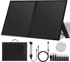 Saronic Btop60wbkfolding2 60w Solar Panel Folding Power Bank Camping Hiking Phone Charger Refurbished