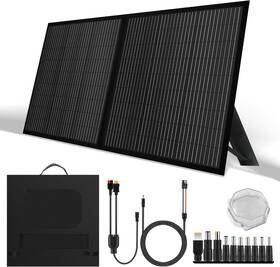Saronic K-100wfolding 100w Portable Folding Solar Panel Charger Power Station Ip65 Camping Refurbished