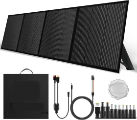 K-200wfolding Saronic 12v 200w Foldable Solar Panel Portable Power Station Outdoor Camping Refurbished