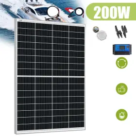 200w Saronic Ke200wwhite-1070 30a 1mx 1mc Watt 12v N-type 25% Cell Efficiency Solar Panel Kit Home Off-grid Rv Boat