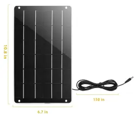 Ke30w Saronic 30w Solar Panel Trickle Charger Battery Kit Maintainer Boat Car Rv Home