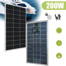 Tm200w-1120 Saronic 200w Bifacial 195w Watt 12v Solar Panel Mono High Efficiency Pv Home Off-grid Rv