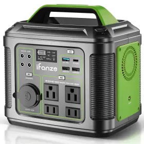 300w Sbaoh 445027650662 Ifanze Portable Power Station 296wh 80000mah Outdoor Solar Generator Quick