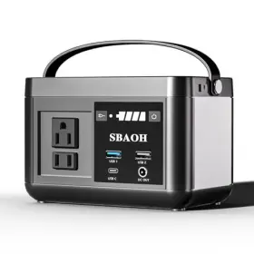 88.8wh Sbaoh 752692689093 Portable Power Station Solar Generator Lithium Battery 110v Ac