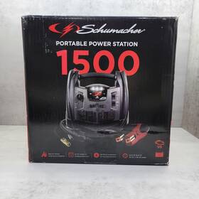 Schumacher 026666814270 Electric 1500a Car Battery Jump Starter And 150-psi Compressor Sj1427