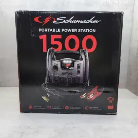 Sj1427 Schumacher 026666814270 Electric 1500a Car Battery Jump Starter And 150-psi Compressor