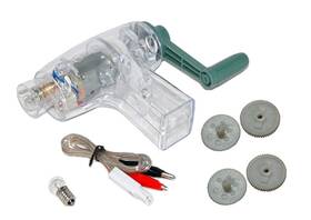 Sci-supply Ss4444-rgs Hand Held Dc Generator Crank With Two 2 Sets Of Gears