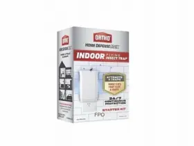 4663405 Scotts Ortho Roundup Home Defense Max Flying Insect Trap Starter Kit 1 Station 2 Refills 4