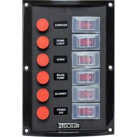 Sea-dog 424116-1 Sea-dog Splash Guard Switch Panel Vertical - 6