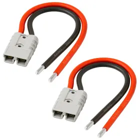 St50aplswd Sebatech Sb50 Quick Connect/disconnect Cable 8awg 1ft 2pcs Battery Pigtail Lead Compa
