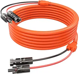 Ip68 Security 313045991944 20ft 10awg Solar Panel Extension Cable 6mm Pv Wire With Male And Female Con