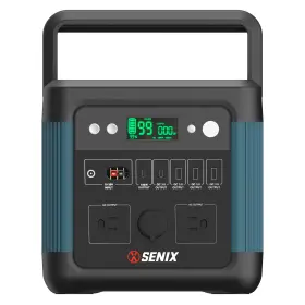 Senix 843212113645 1200w Portable Power Station 974wh Solar Generator Pure Sine Wave