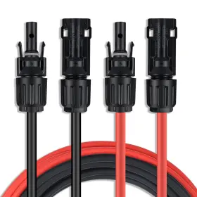 Sgangcar 739515382959 Solar Extension Cable One Pair30 Feet 10awg Panel With Female And