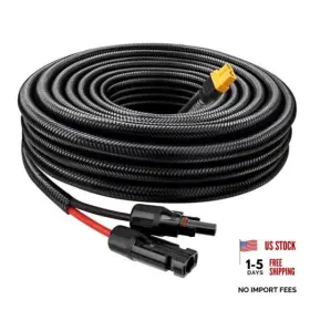 Xt60 Shenzhenshi Maoke Keji Youxiangongsi 635408939128 Solar To Cable 10awg - Connector Adapter For 10ft