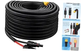 Xt60 Shenzhenshi Maoke Keji Youxiangongsi 635408939166 Solar To Cable 10awg Connector Adapter For 30ft
