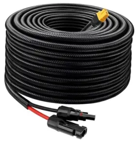 Xt60 Shenzhenshi Maoke Keji Youxiangongsi 706531488408 Solar To Cable 10awg Connector Adapter For 50ft