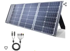 Sg-100w Shinegiant 100w Portable Solar Panel For Power Station Generator 20v Ultra-light 5.5lbs