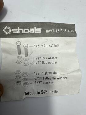 Shoals 1213-214-01 Solar Hardware Kit