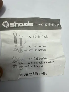 1213-214-01 Shoals Solar Hardware Kit
