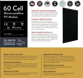 Sil-340 Silfab Sealed Pallet Of 26 Solar 340 W Panels Nl